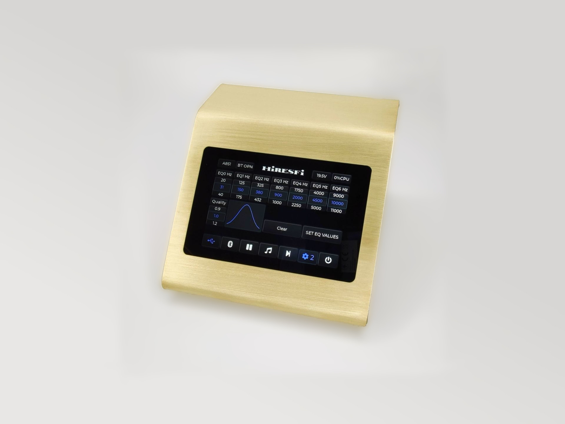 HIGHEND MÜNCHEN 2024 HIRESFI AMPER A851T HiRes Stereo Verstärker aptX HD