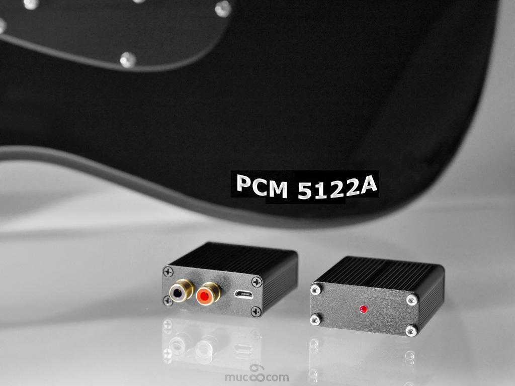 muc89 HIRESFI USB DAC mit TI PCM5122 112dB DNR