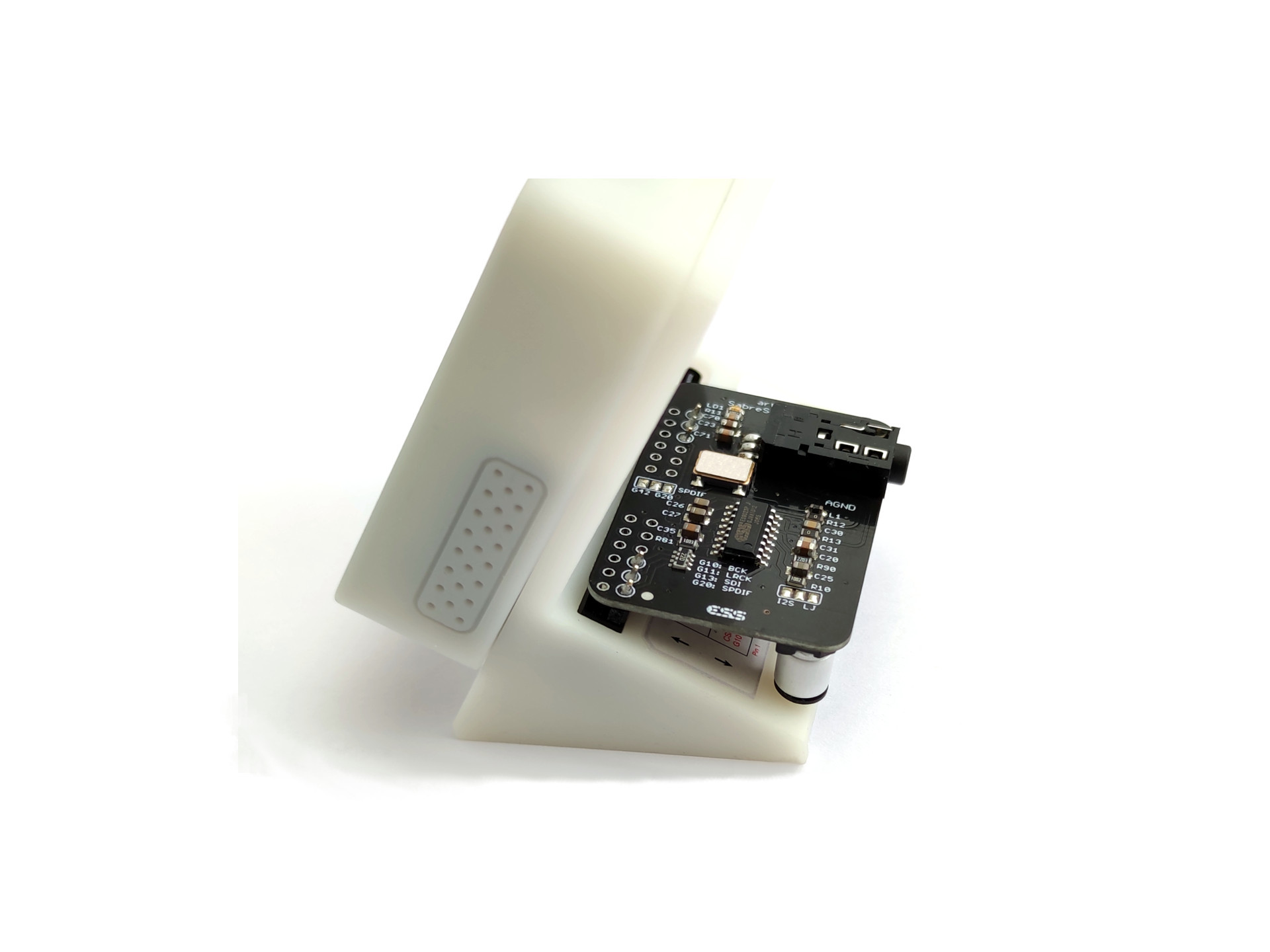 muc89 HIRESFI ESP32 S3 ESS I2S DAC HAT SPDIF ESS Technologies ES9023 